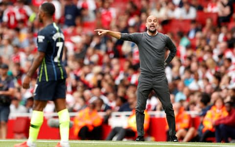 pep vs arsenal - Credit: REUTERS