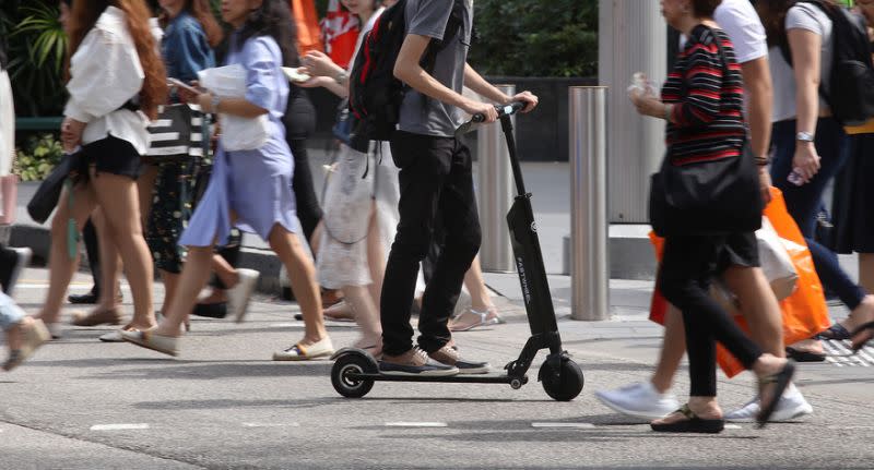 (FILE PHOTO: Personal mobility device/Yahoo News Singapore)