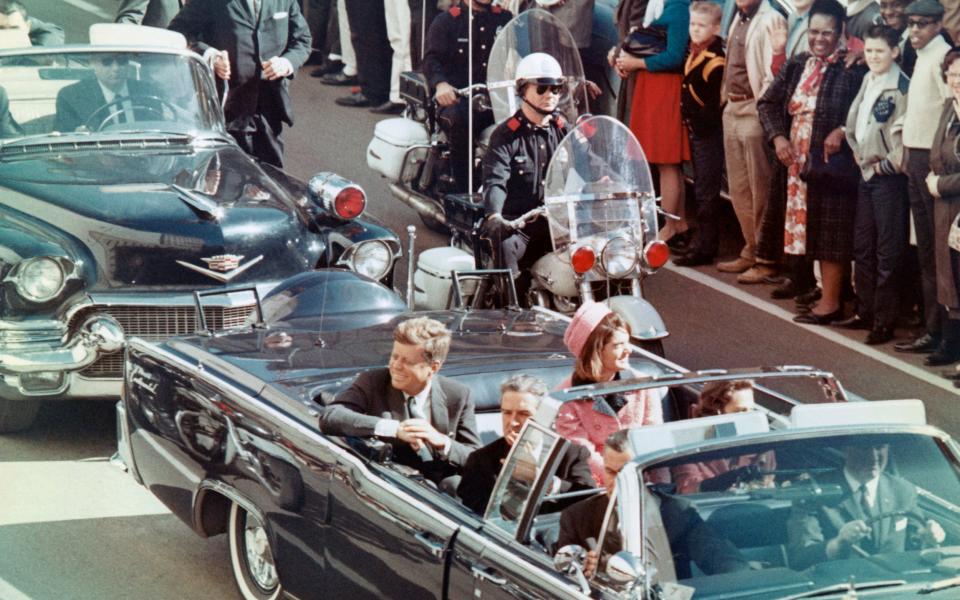 John F Kennedy was killed in Dallas in probably the most famous assassination in history