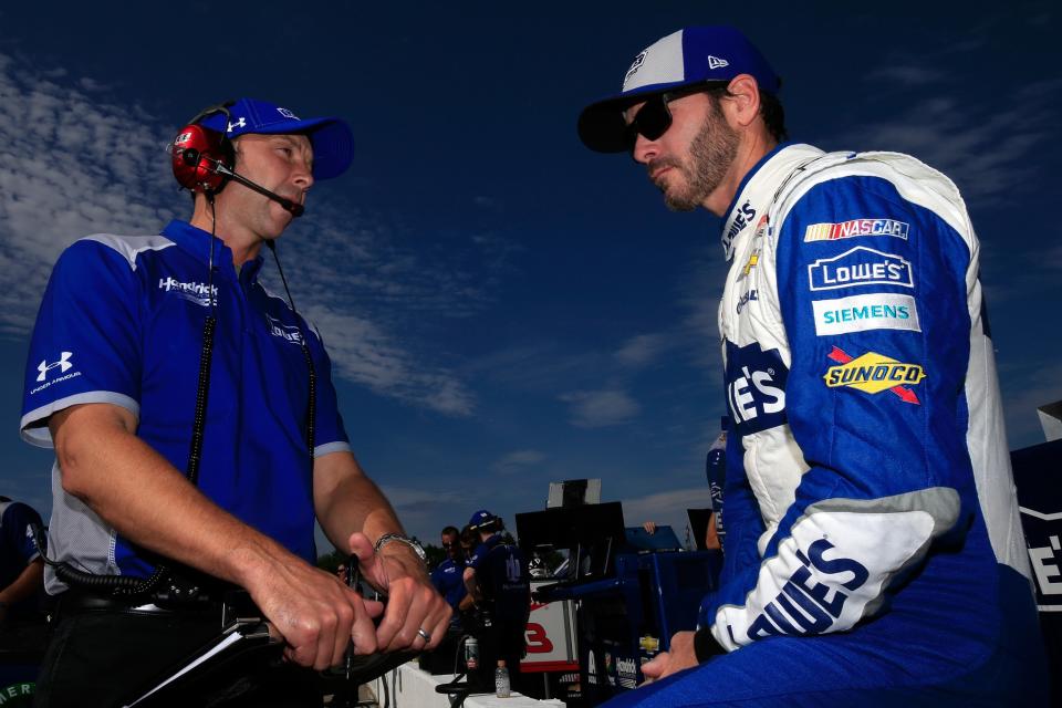 Jimmie Johnson has three wins at New Hampshire (Getty). 