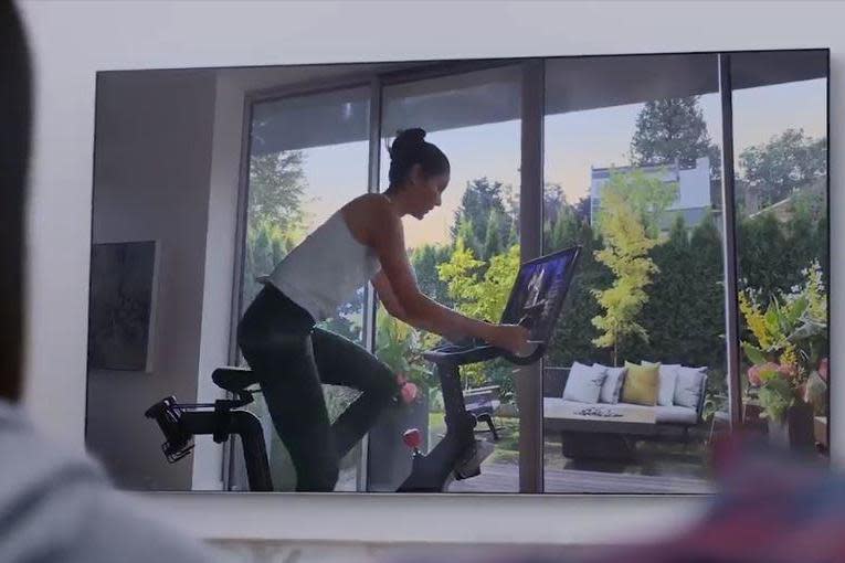 A Christmas advert from Peloton has been slammed on social media as