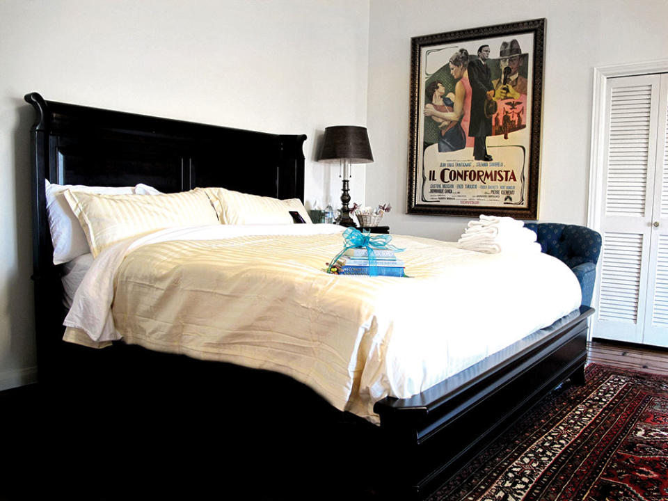 Benedict Canyon bedroom. - Credit: Courtesy of Subject