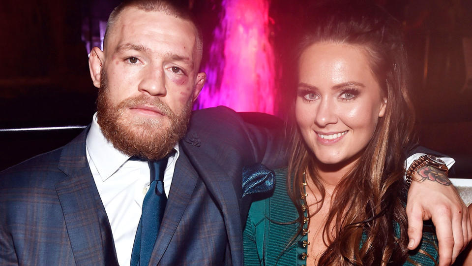 Conor McGregor and wife Dee Devlin, pictured here in 2016.