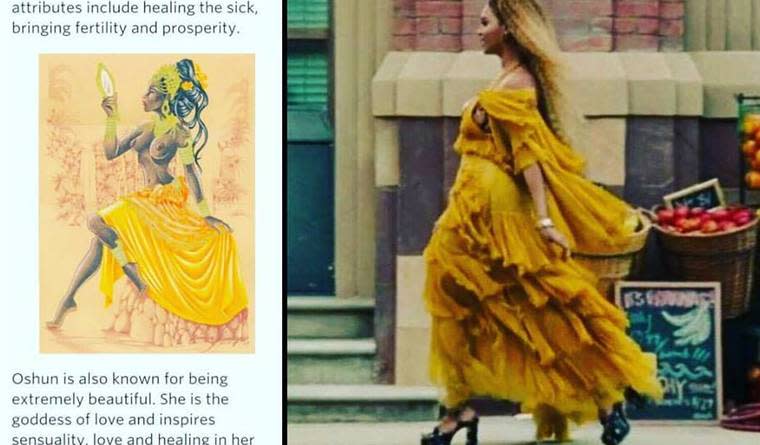 This Beyoncé 'Lemonade' Meaning Theory Involving the African Goddess Oshun Is Mind-Blowing