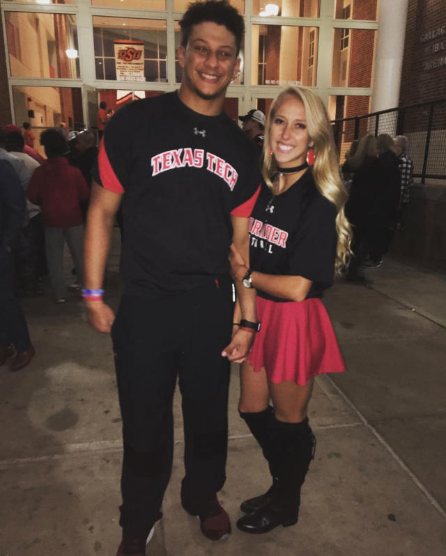 Patrick Mahomes marries high school sweetheart Brittany Matthews