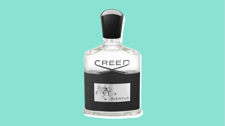 This Creed cologne offers a fruity fragrance.