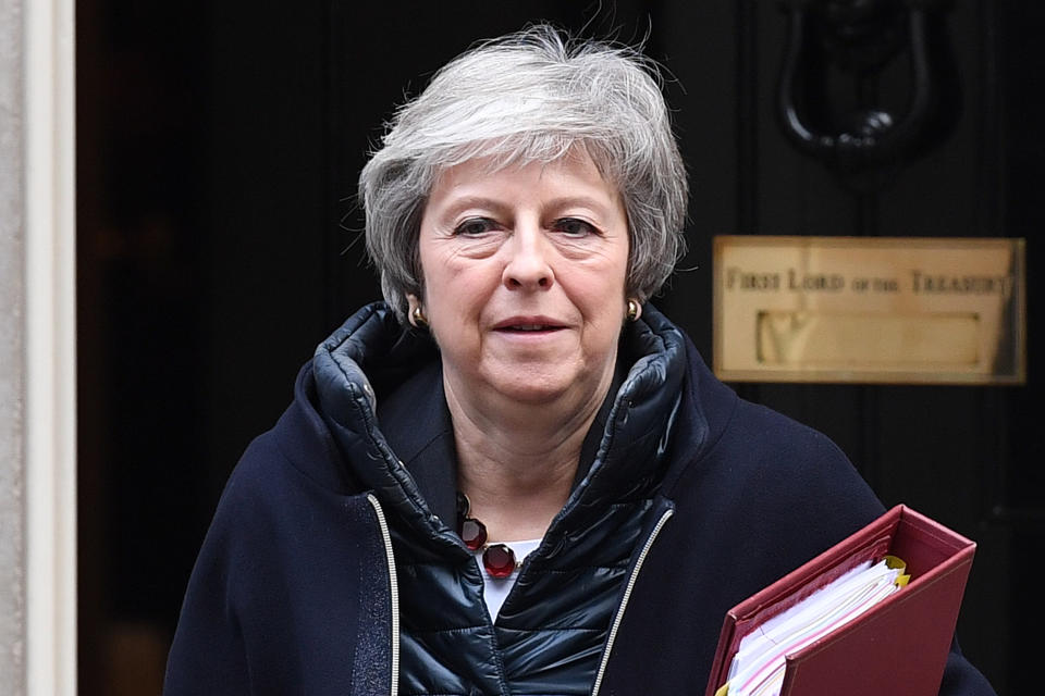 Theresa May is holding a crunch meeting with Jean-Claude Juncker in Brussels on Wednesday (Getty)