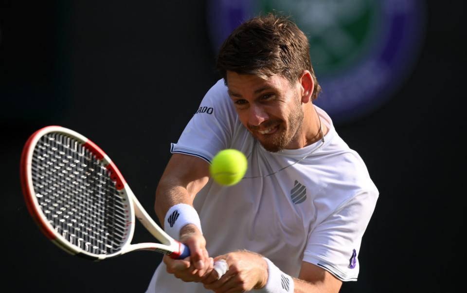 Norrie has the lung capacity of a deep sea diver, which helps his stamina in the fifth set - Justin Setterfield/Getty Images