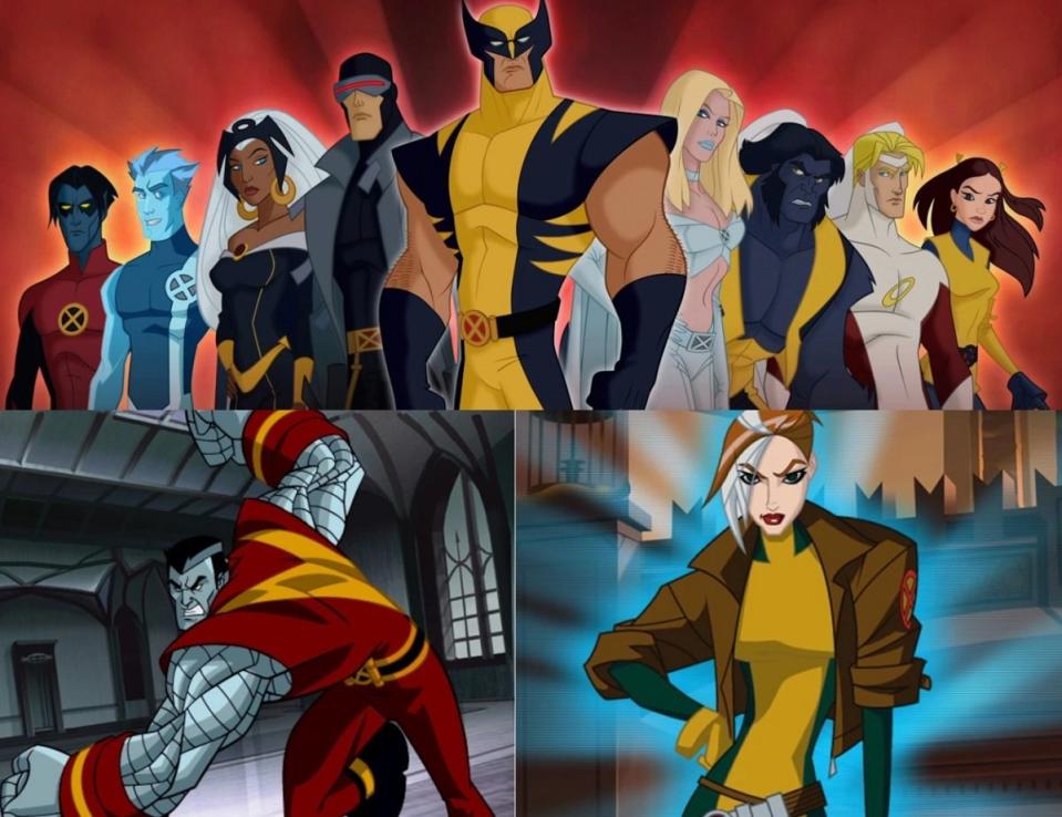 The main mutants from Wolverine and the X-Men.