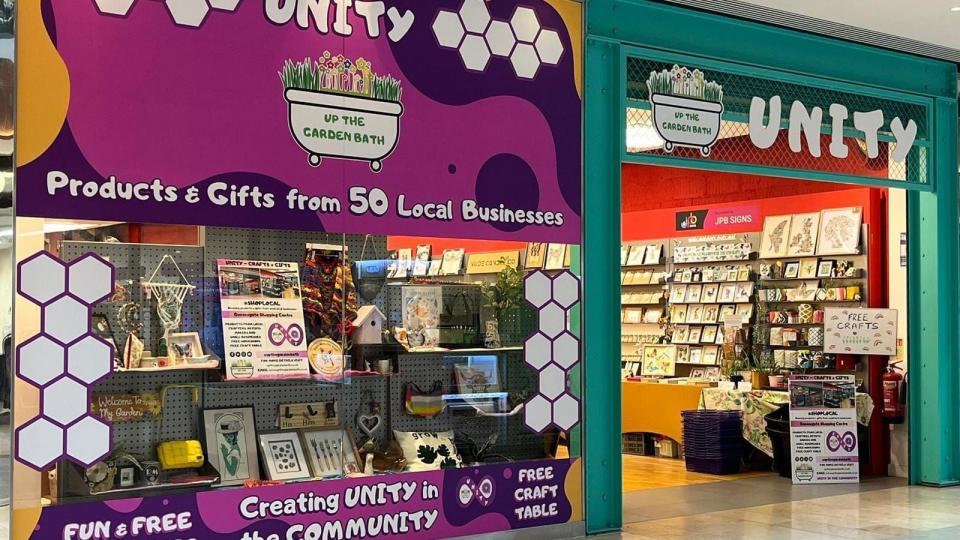 Unity store frontage