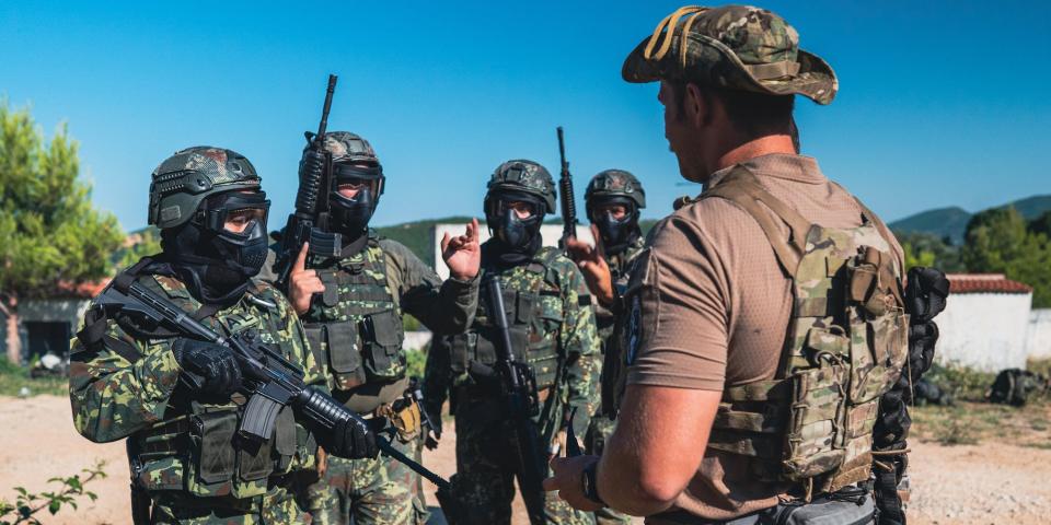 US Army Green Berets in Albania