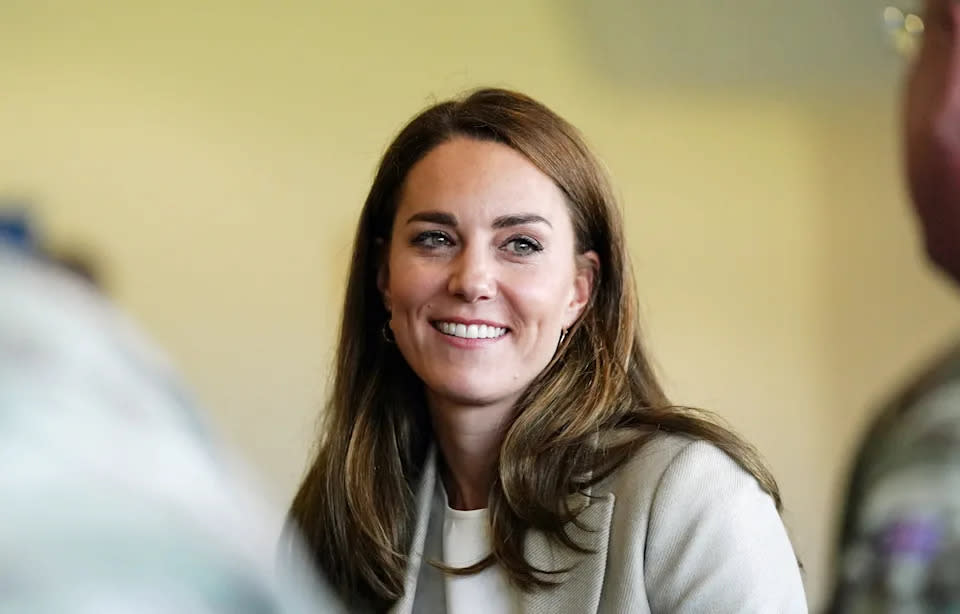 Kate Middleton hat sich zum ersten Mal seit 66 Tagen in der Öffentlichkeit gezeigt. Foto: Getty