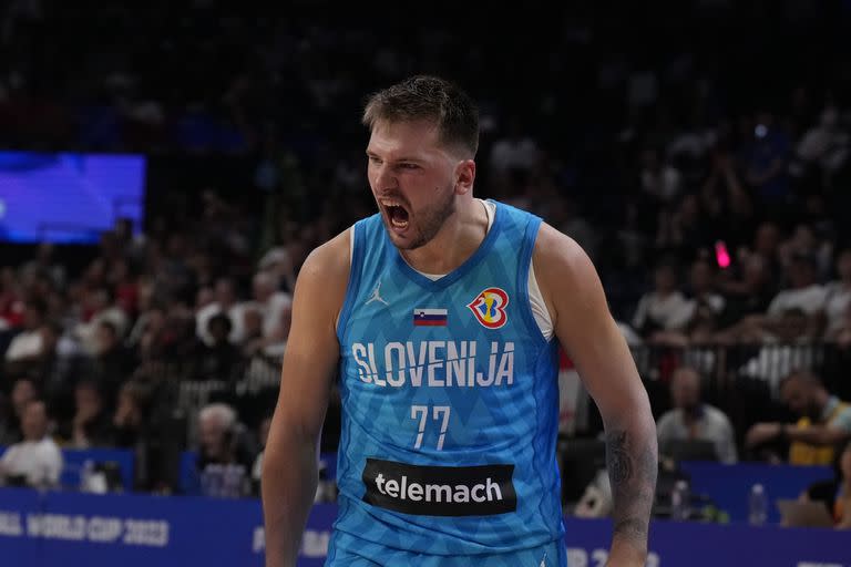 Luka Doncic es el máximo anotador del Mundial de básquet 2023 y candidato al MVP