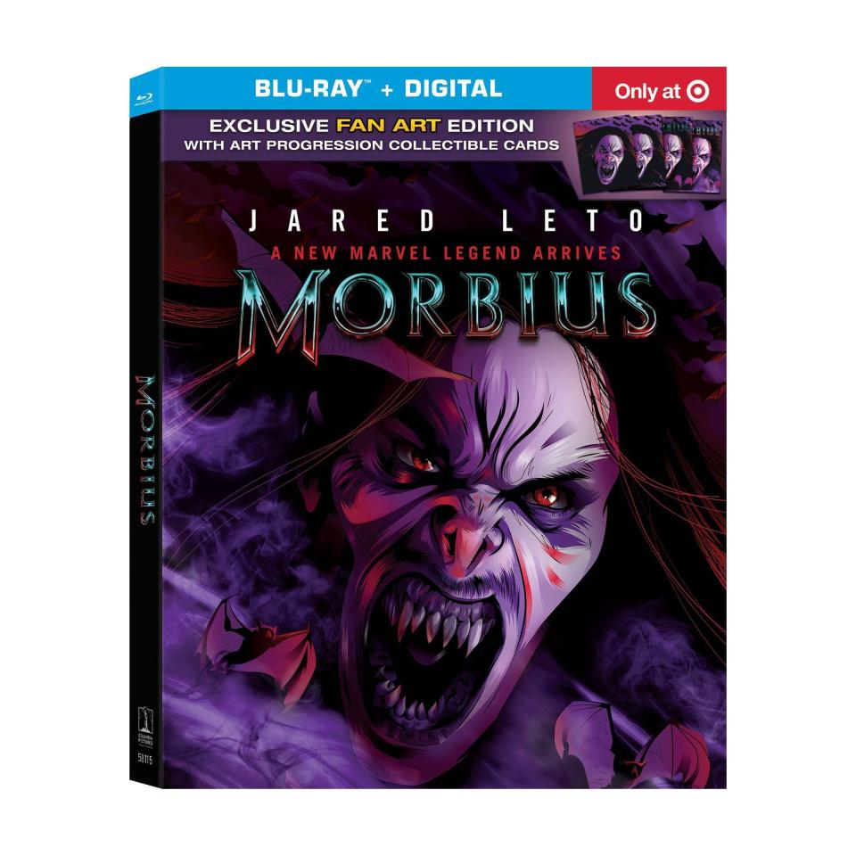 Morbius Fan Art Edition 4K UHD and Blu-ray (Target Exclusive)