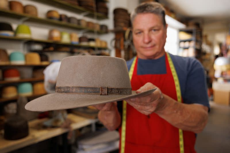 Longtime Hollywood hatmaker who made the hat in Oppenheimer