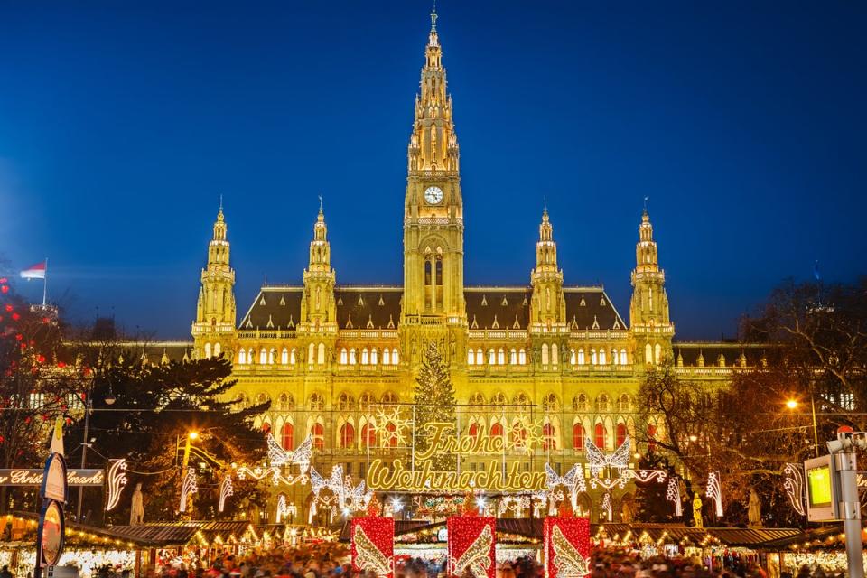 There is evidence that Vienna’s first Christmas market took place in 1298 (Getty Images/iStockphoto)