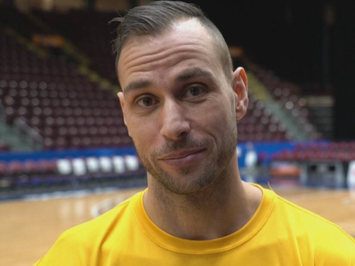 Carl English has been suspended by the Newfoundland and Labrador Basketball Association after an altercation with a student athlete during a tournament.  (Mark Cumby/CBC - image credit)