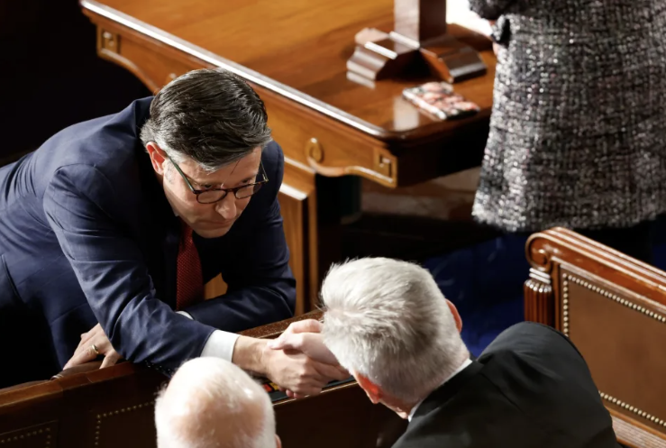 特朗普盟友約翰遜當選眾議院議長 共和黨右翼勢力佔上風