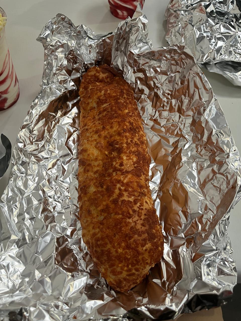 Chicken bake in Costco food court, UK.