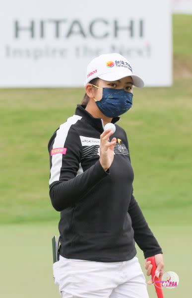 徐薇淩首回合71桿(-1)，暫並列第七。TLPGA提供_葉勇宏攝影