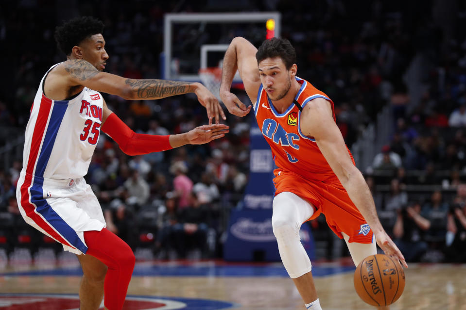 Danilo Gallinari。（AP Photo/Paul Sancya）