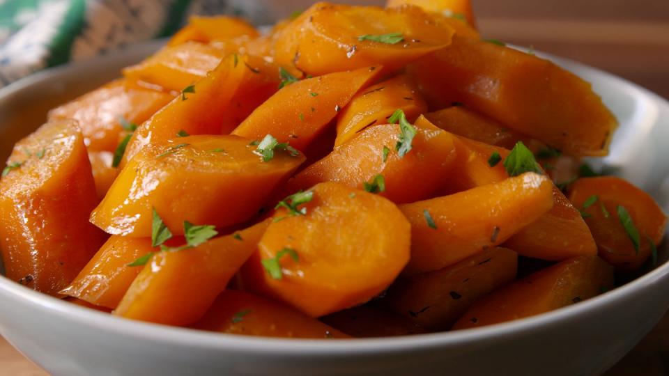 Carrots and Sweet Potatoes