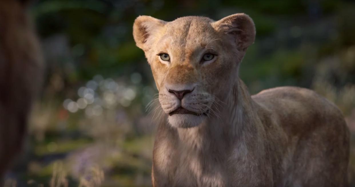 Beyoncé Knowles voices Nala in 'The Lion King.' (Photo: Disney)