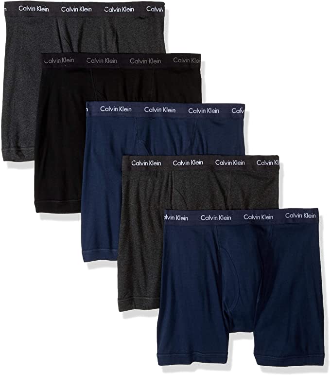 Calvin Klein Men's Cotton Classic Boxer Briefs Multi-pack. Image via Amazon.