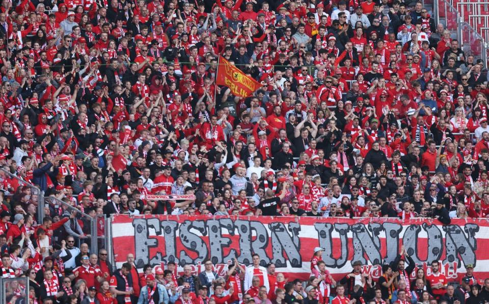 Union Berlin’s loyal fans have stuck with them (Getty Images)