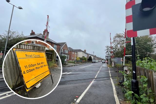 Busy level crossing on Priory Road diversion route to close some