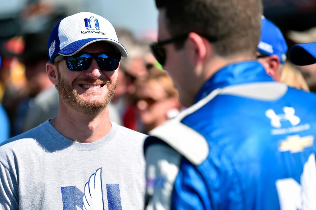 Dale Earnhardt Jr. last raced at Kentucky in July. (Getty)