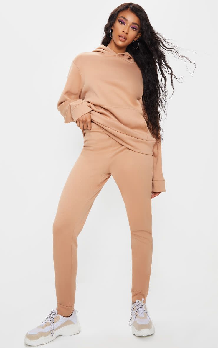 Camel Fleece Tracksuit 