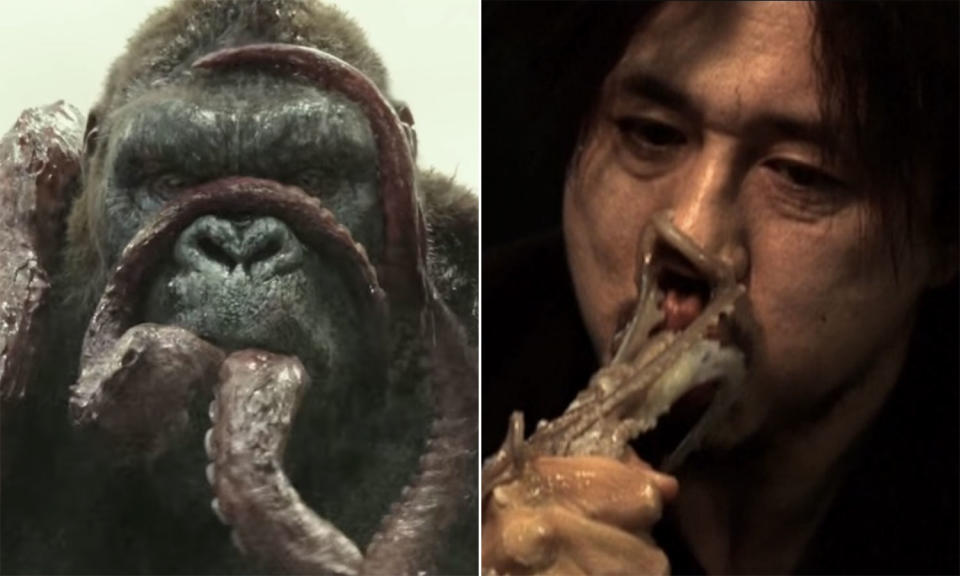 Kong: Skull Island paid tribute to Oldboy.