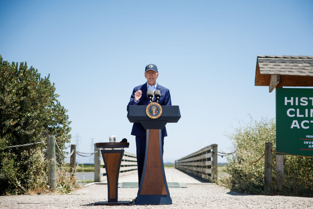 President Biden speaks in California on climate change