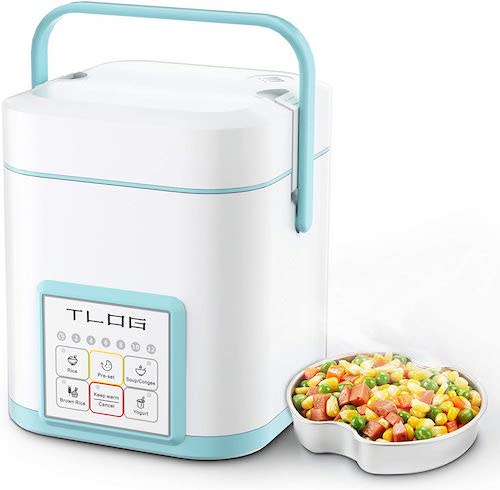 best rice cookers, TLOG Mini Rice Cooker with Handle