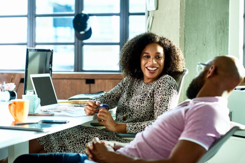 Office relationships can be a tense environment, with companies tightening their codes of conduct (Getty Images)