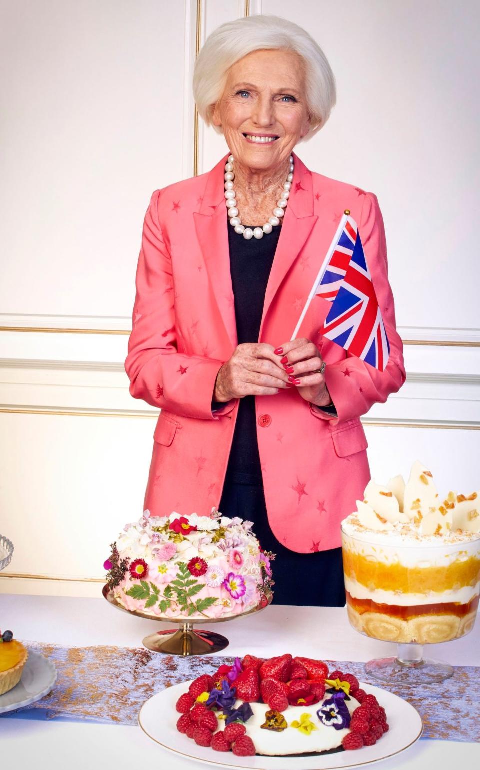 Dame Mary Berry has led the hunt for a Jubilee pudding - Nicky Johnston/BBC