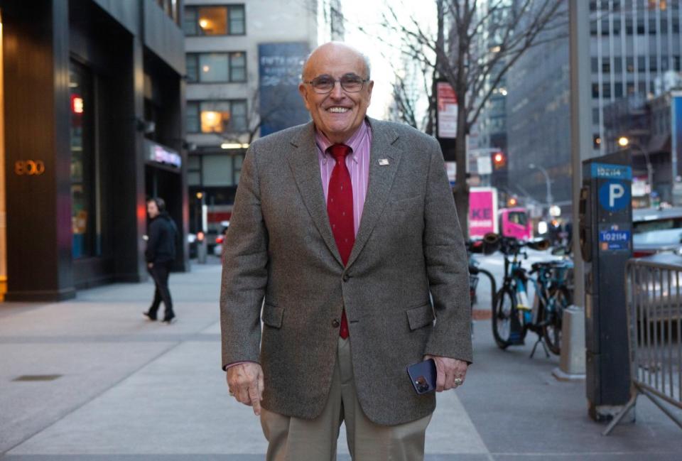 Rudy Giuliani. J. Messerschmidt for NY Post
