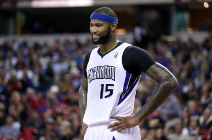 DeMarcus Cousins smiles. (Kelley L Cox-USA TODAY Sports)