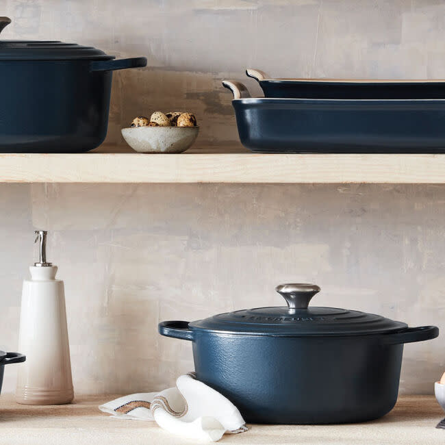 <p><a href="https://go.redirectingat.com?id=74968X1596630&url=https%3A%2F%2Fwww.lecreuset.com%2Fround-dutch-oven%2FLS2501.html&sref=https%3A%2F%2Fwww.townandcountrymag.com%2Fstyle%2Fhome-decor%2Fg37599279%2Fbest-wedding-gifts%2F" rel="nofollow noopener" target="_blank" data-ylk="slk:Shop Now;elm:context_link;itc:0;sec:content-canvas" class="link ">Shop Now</a></p><p>Round Dutch Oven</p><p>lecreuset.com</p><p>$260.00</p>