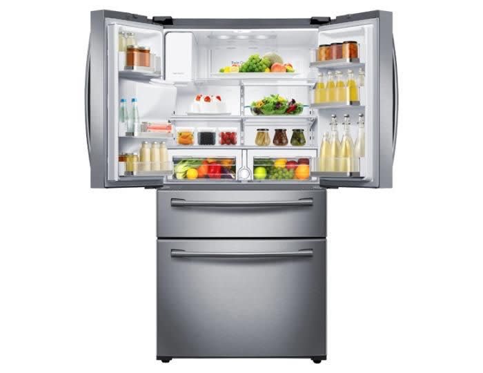 A Samsung smart refrigerator