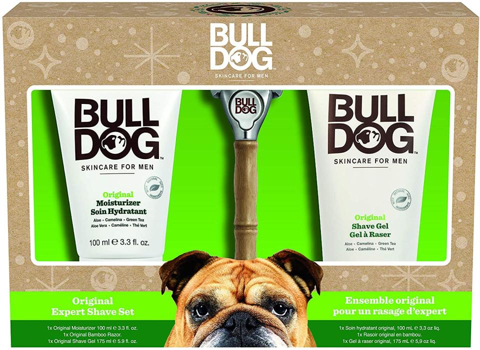 Bulldog Skincare for Men Bamboo Razor Gift Set. Image via Amazon.ca