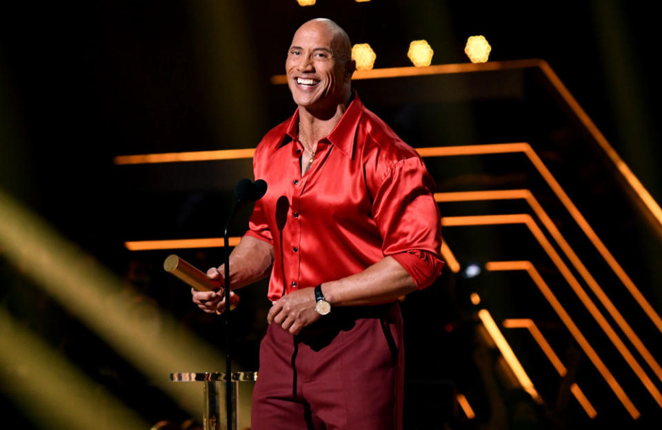 Dwayne Johnson - Peoples Choice Awards 2021 - Stage - Getty