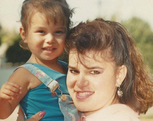 Chiquis and her mother Jenni Rivera.