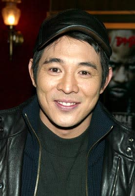 Jet Li at the New York premiere of Warner Brothers' Cradle 2 The Grave