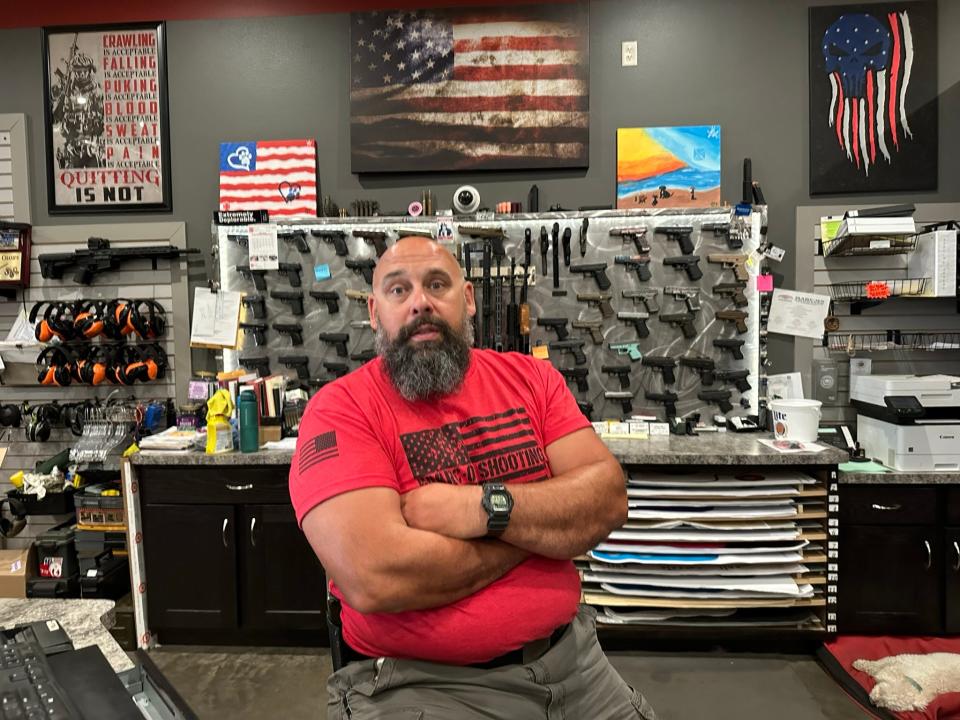 Dan Marcon, owner of Marc-On Sports in Chippewa Falls says he has made suicide prevention a priority by training his staff to watch for signs, offering to store guns for people in crisis and sharing the story of how he nearly took his own life.