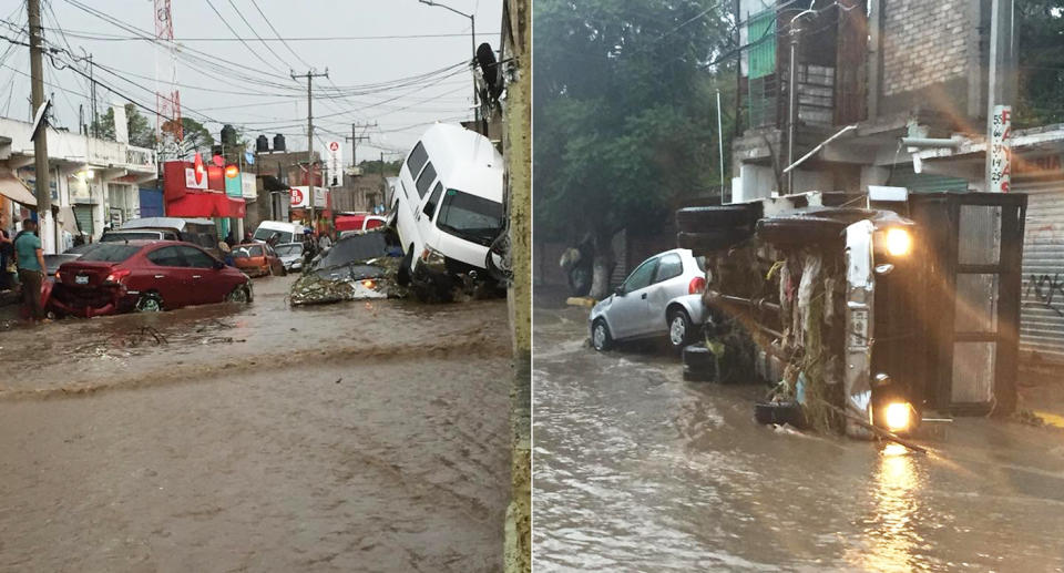 FOTOS | Lluvias dejan dos muertos en el Estado de México