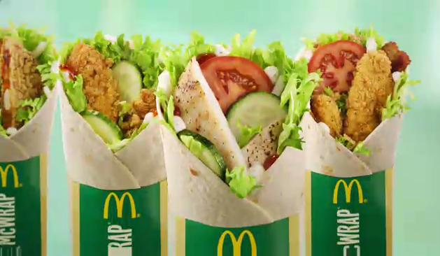 mcdonald's chicken mcwrap