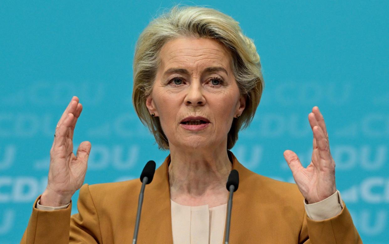 Ursula von der Leyen wants EU member states to work together to build the next generation of tanks, fighter jets and drones