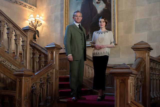 <p>Ben Blackall / Focus Features</p> A still from 'Downton Abbey: A New Era'